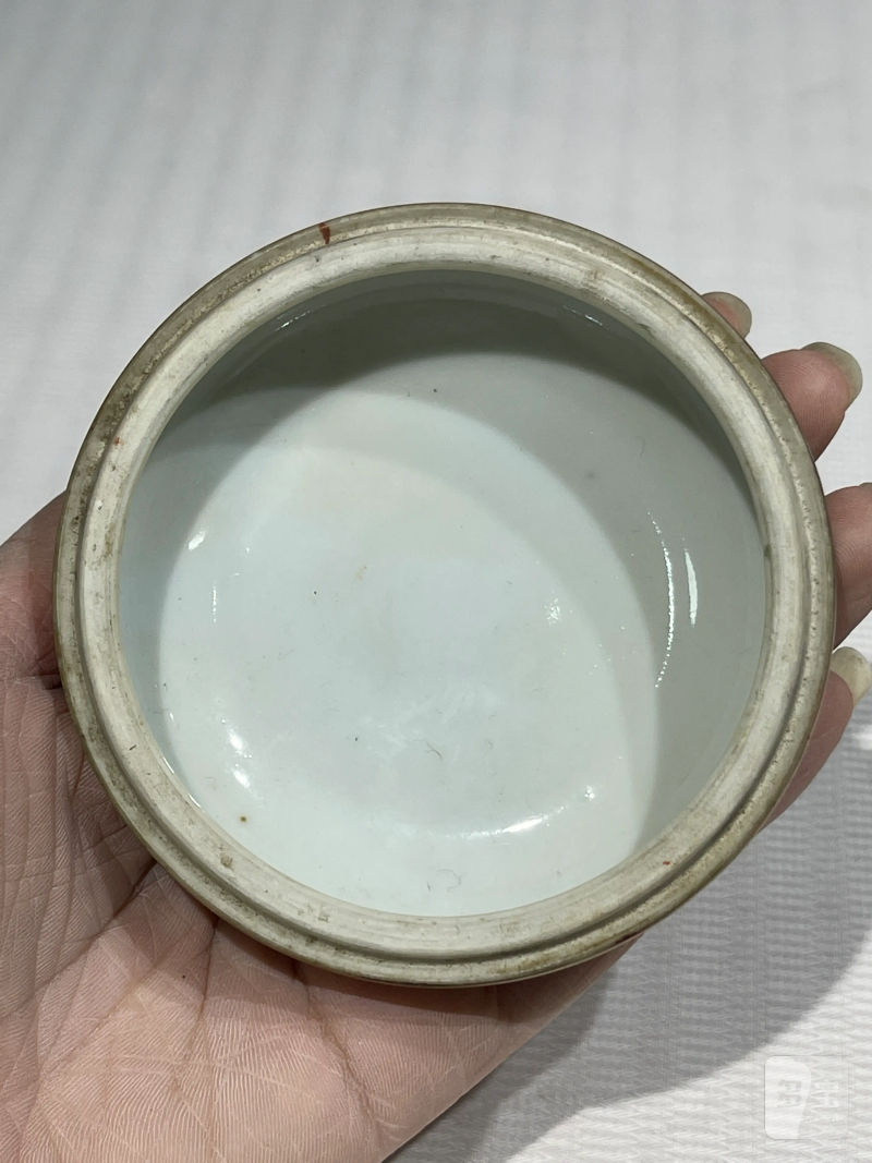 清代 粉彩文房瓷器一组十二件 - 图12